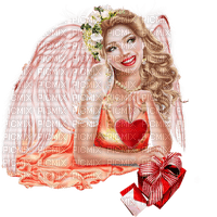 lady valentin - gratis png