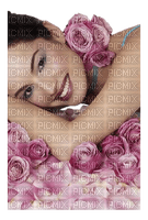 femme coussin rose - δωρεάν png