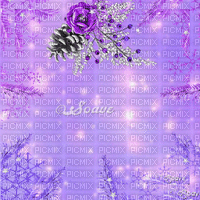 BG WINTER.CGRISTMAS.CONEPINE.s.purple.idca - GIF animado grátis
