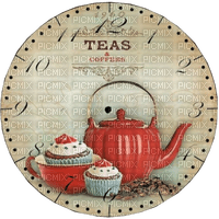 Tee & Kaffee, Uhr - png ฟรี