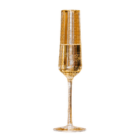 Champagne Glass Gold - Bogusia - ücretsiz png