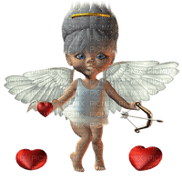 Kaz_Creations Valentine Deco Love Cute Cupid Angel Dolls - zdarma png