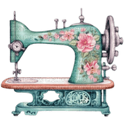 deco, vintage, sewing - besplatni png