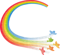 Kaz_Creations Rainbow Rainbows - kostenlos png