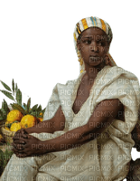 woman with fruit - PNG gratuit