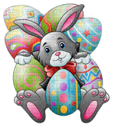 Hase mit Ostereiern, - 無料png