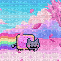 nyan cat - 免费动画 GIF