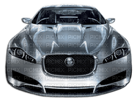 Silver Jaguar XJ Cool Car - gratis png