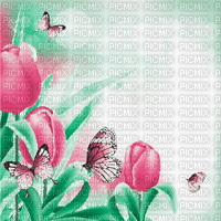 green pink tulpen milla1959 - GIF animasi gratis
