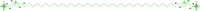 green stars divider - 免费PNG