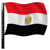علم مصرمتحرك - Gratis geanimeerde GIF