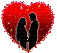 Kaz_Creations Heart Love Animated Couples Couple - Free animated GIF