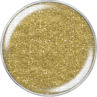 gold-glitter-button-knapp-deco-minou52 - Free PNG