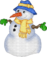 snowman gif - Animovaný GIF zadarmo