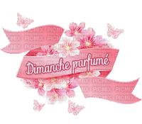 dimanche parfumé - Darmowy animowany GIF
