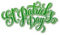 St. Patrick's Day Text - PNG gratuit