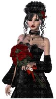 Kaz_Creations Gothic Poser Dolls - Free PNG