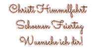 Christi Himmelfahrt - Animovaný GIF zadarmo