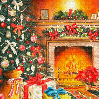 Y.A.M._New year Christmas background - GIF animado gratis