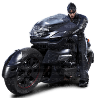 Kaz_Creations Man Homme On Motorcycle Motorbike - png gratuito
