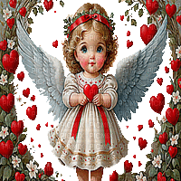 engel angel valentinstag milla1959 - Gratis animeret GIF