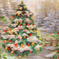 Y.A.M._New year Christmas background - zadarmo png