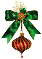 Christmas.Winter.Deco.Green.Red.Gold - zdarma png