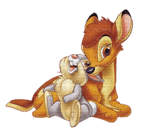 bambi and klopfer 🦌🐰 - gratis png