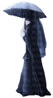 Kaz_Creations Woman Femme Gothic Umbrella Parasol - 無料png