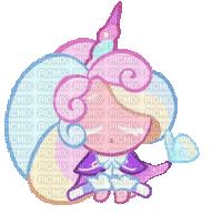 cream unicorn cookie tired - 無料のアニメーション GIF
