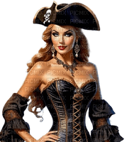 girl, frau, woman, femme, piraten, pirat - фрее пнг