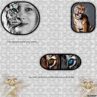 Tigre-Femme - zdarma png