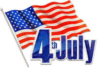 soave deco patriotic 4th july usa  red blue text - png gratis