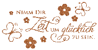 Nimm dir Zeit, Glück - Ücretsiz animasyonlu GIF