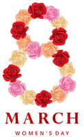 Kaz_Creations 8th March Happy Women's Day - zdarma png