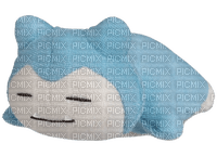 sleeping snorlax plushie - 免费PNG