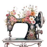 deco, vintage, sewing - δωρεάν png