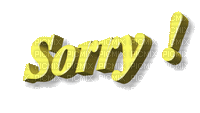 text sorry yellow letter  gif deco tube anime animated - Δωρεάν κινούμενο GIF