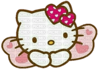 Hello kitty papillon butterfly pink rose - PNG gratuit