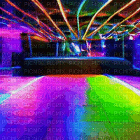 Rainbow Nightclub - GIF animate gratis