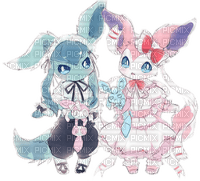 sylveon & glaceon - 免费PNG