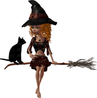 woman hexe witch halloween - δωρεάν png