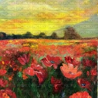 background painting flowers