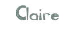 claire - GIF animasi gratis