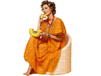 woman with phone bp - kostenlos png