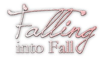 soave text autumn falling fall pink - ilmainen png