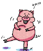 Pig - Bezmaksas animēts GIF