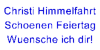 Christi Himmelfahrt - GIF animado grátis