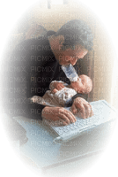 father and baby bp - gratis png