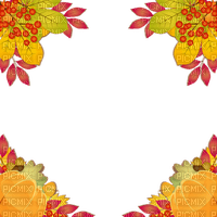 Kaz_Creations Autumn Fall Leaves Leafs Background - png grátis